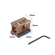 Tactical Riser Mount 1.54" Height，Fast QD Quick Release Base，for T Series Red Dot Sight