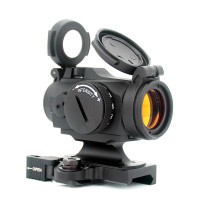 Red Dot Sight With QD Mount Combo，Optical Holographic Reflecting Sight，With Transparent Flip Lens Protetive Cover