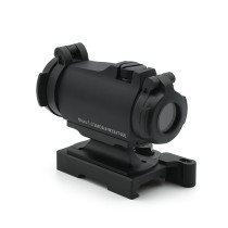 Red Dot Sight With QD Mount Combo，Optical Holographic Reflecting Sight，With Transparent Flip Lens Protetive Cover