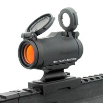 Red Dot Sight With QD Mount Combo，Optical Holographic Reflecting Sight，With Transparent Flip Lens Protetive Cover