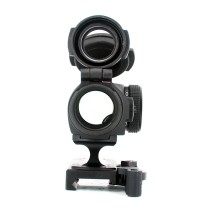 Red Dot Sight With QD Mount Combo，Optical Holographic Reflecting Sight，With Transparent Flip Lens Protetive Cover