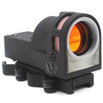 30MM CQB Red Dot Sight，With Quick-Release Base，Optic Fibre Reflex Sight With Lens Protection Cover & Kill Flash