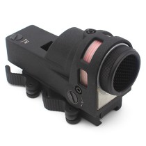 30MM CQB Red Dot Sight，With Quick-Release Base，Optic Fibre Reflex Sight With Lens Protection Cover & Kill Flash