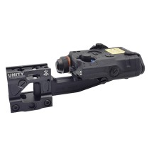 Tactical Laser Riser Mount，6 Slot Compact Red Dot Extend Front Rail Picatinny Mount，for PEQ NAGL DABL & T1 T2