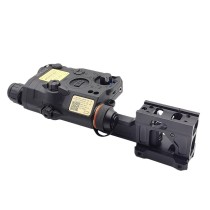 Tactical Laser Riser Mount，6 Slot Compact Red Dot Extend Front Rail Picatinny Mount，for PEQ NAGL DABL & T1 T2