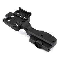 LEP 12 Mount For EXPS3 558 Red Dot Sight & G33 G43 G45 Magnifier Mounting，QD Quick Release