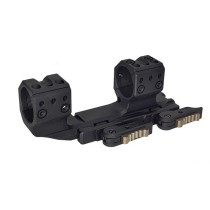 1.50" 34mm Tube Diameter QDP Scope Mount With Quick Release，Quick Detachable Cantilever Offset Mount