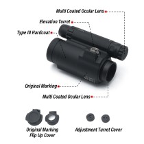 Red Dot Sight，2 MOA Optical Holographic Scope With QD Mount 1.54'' Height，Compact Lightweight Reflex Sight