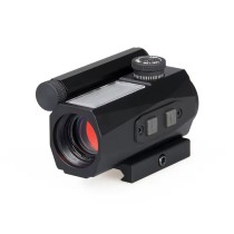 1x20 Solar Red Dot Sight 2 MOA With Low Picatinny Mount With Automatic Brightness Features