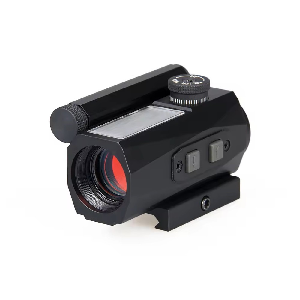 1x20 Solar Red Dot Sight 2 MOA With Low Picatinny Mount With Automatic Brightness Features