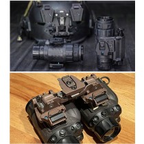 Universal PVS-14 PVS-18 RQE Dual Arms Helmet Night Vision Goggles NVG Mount