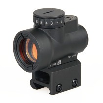 1x25 Reflex Red Dot Sight perfect replica 2moa WITH RISER MOUNT