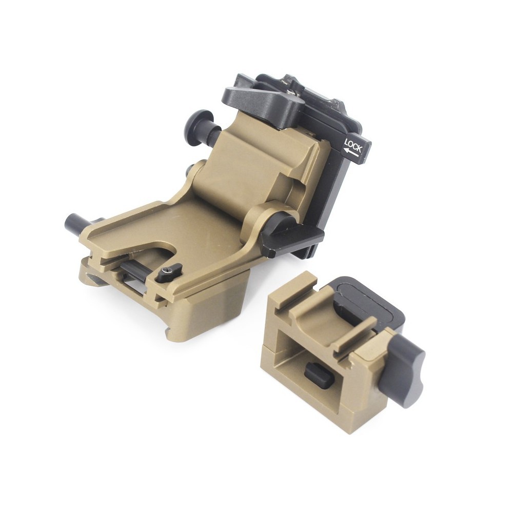 PVS Helmet Mount Adapter Night Vision Mount and Dovetail Shoe Mount for PVS-7 PVS-14 PVS-15 PVS-18 PVS21 Night Vision Goggle